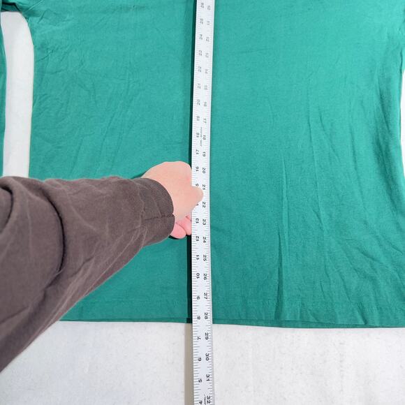 Apple T-Shirt Men's Large Long Sleeve Crew Neck Apple Logo On Front Employee - Picture 10 of 12